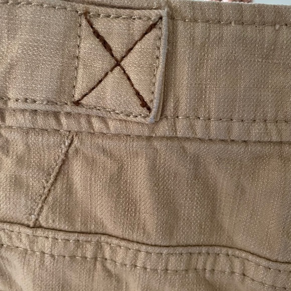 Anthropologie Button Fly Mini Skirt - Picture 5 of 9